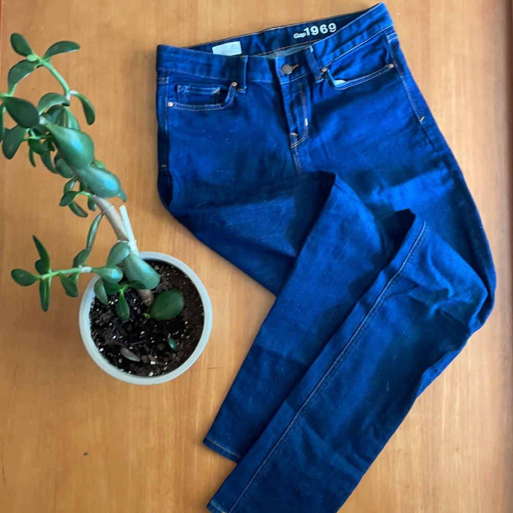 Gap 1969 “real straight” jeans